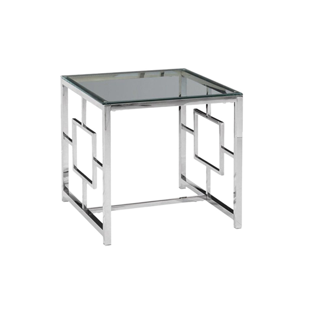 Zahra Silver Side Table