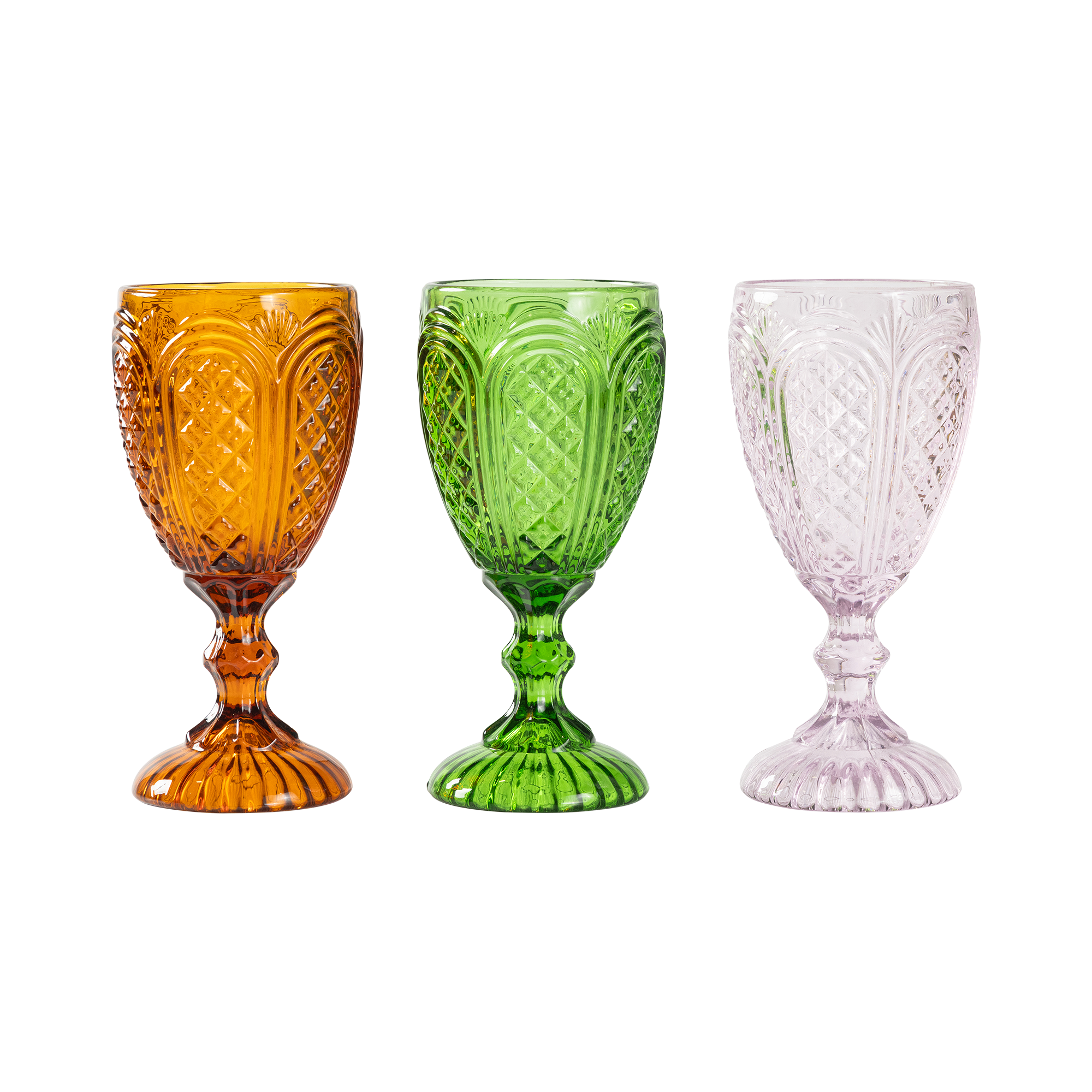 Carousel Goblet Pink