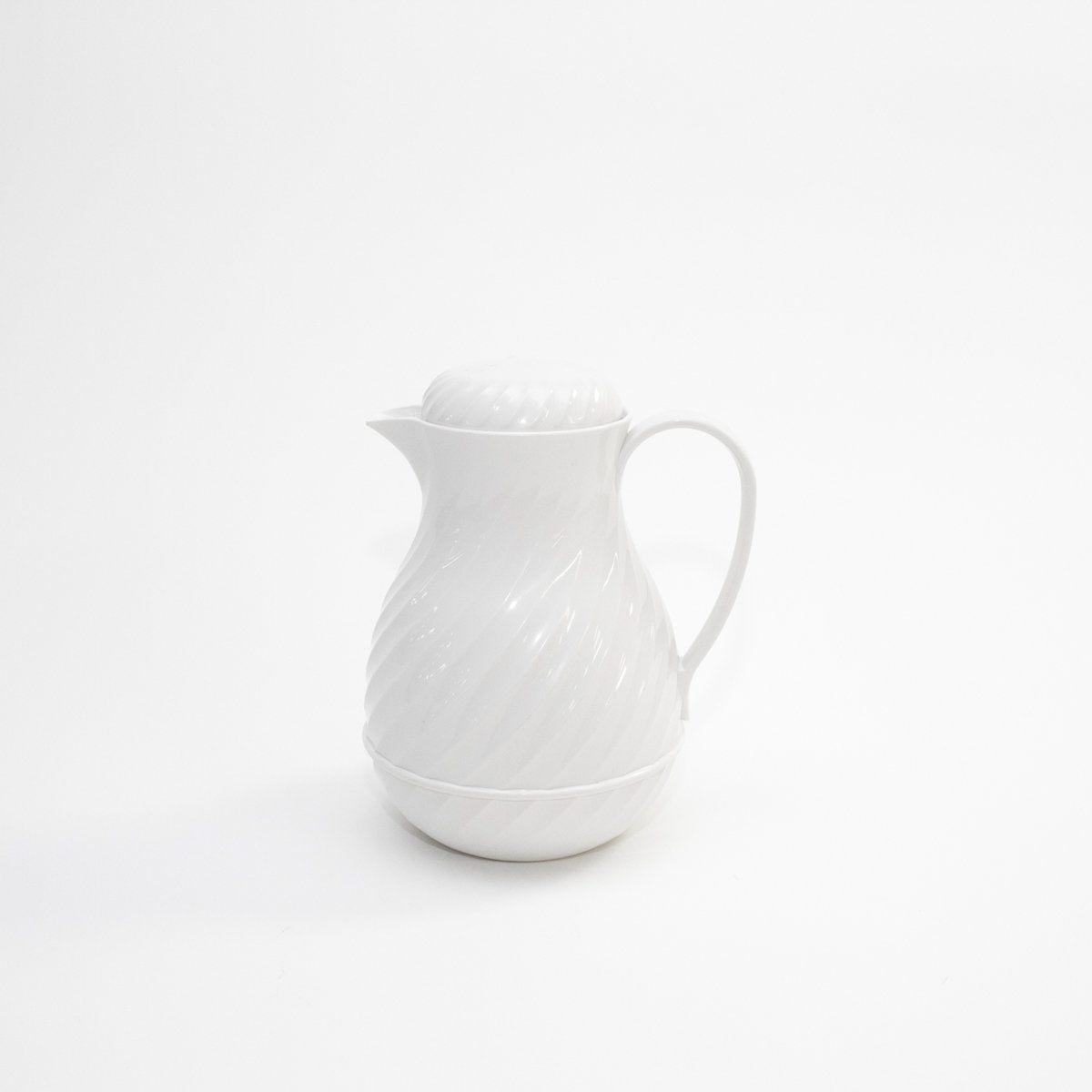 Insulated Beverage Pourer, White 42 oz.