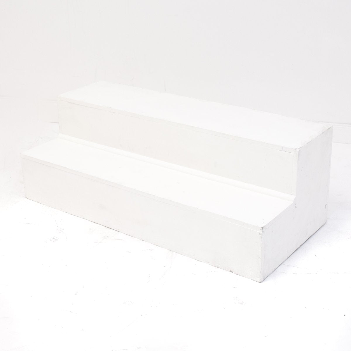 White Surround Stage Steps