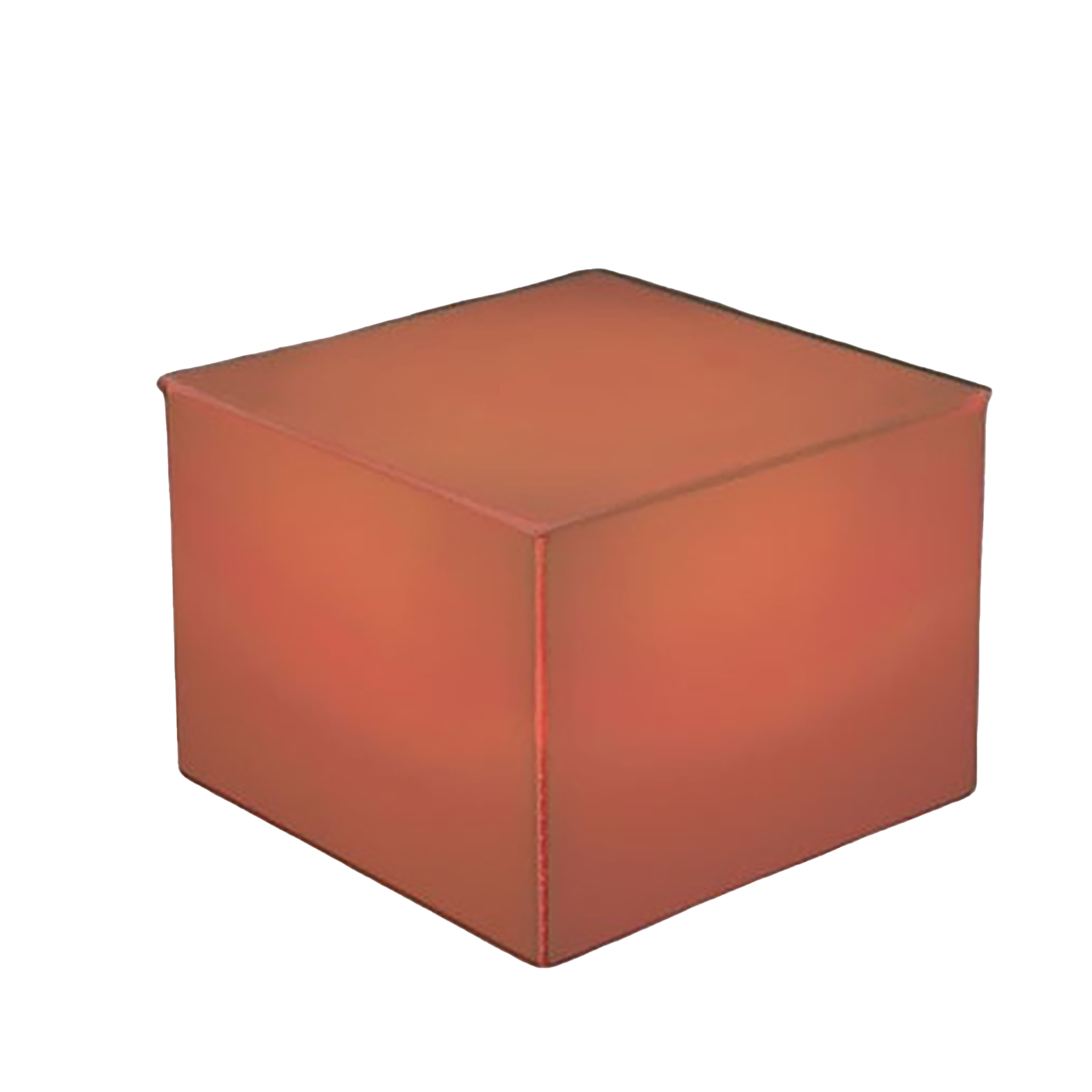 Illum Orange End Table