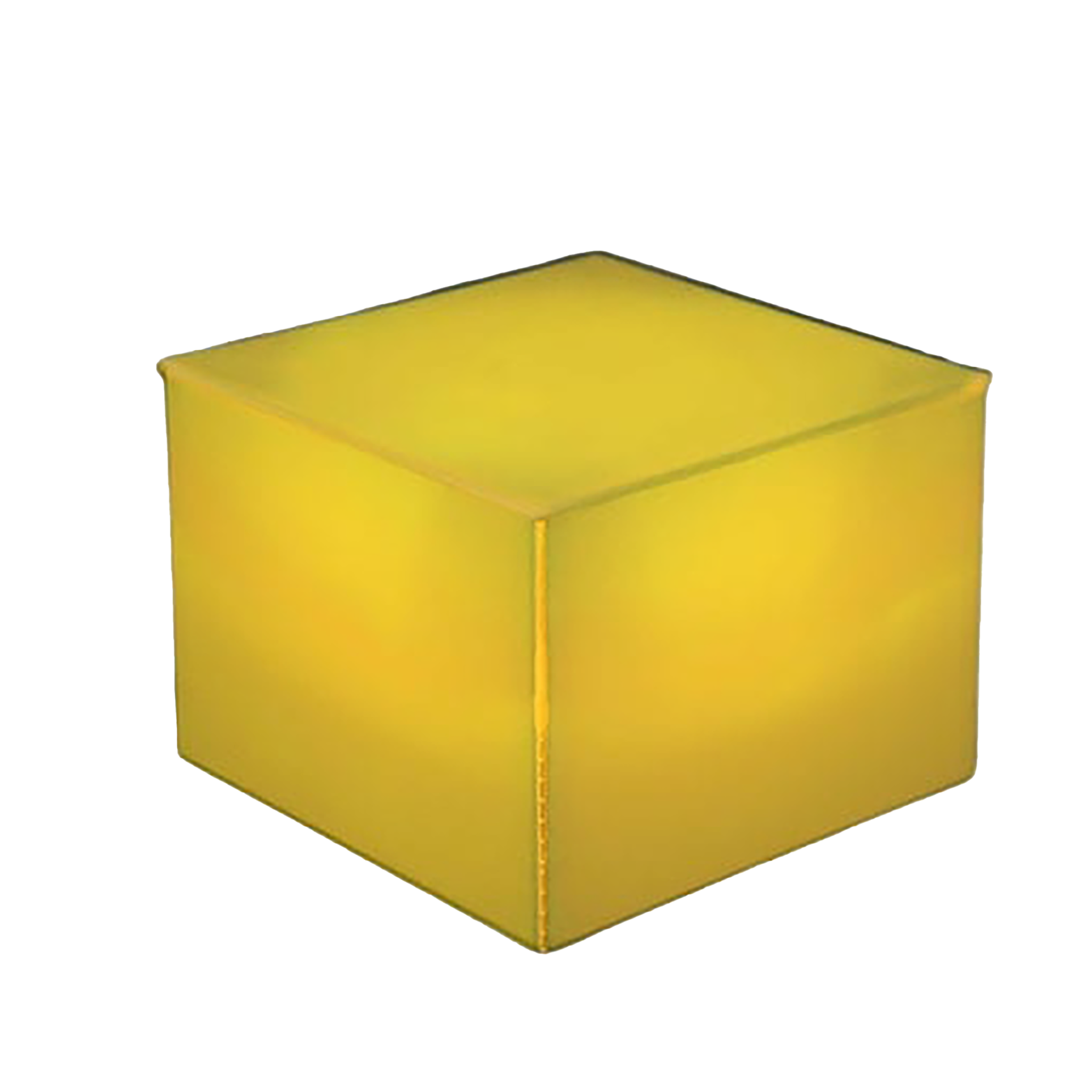 Illum Yellow End Table
