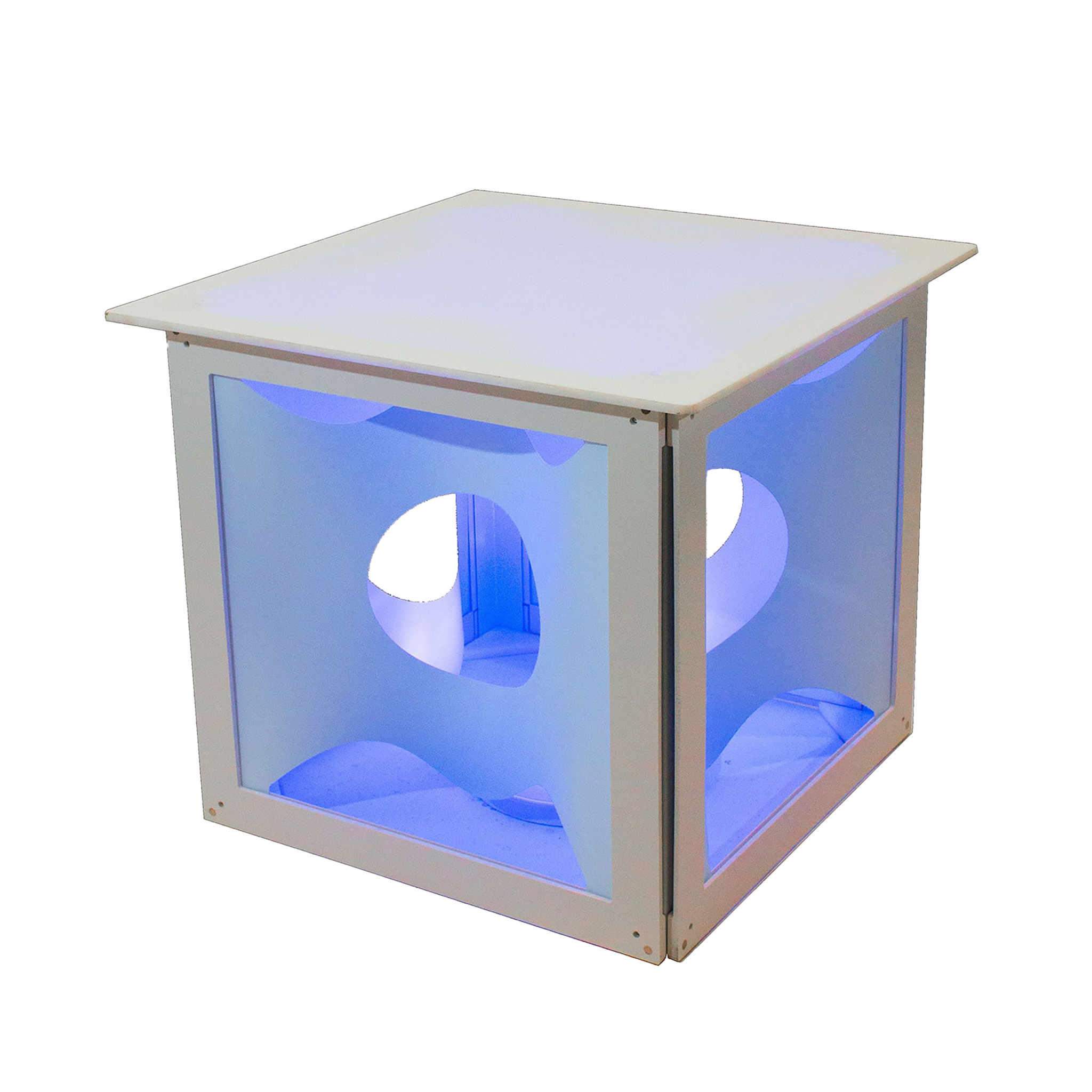 Style Tyles Oculus 3D End Table
