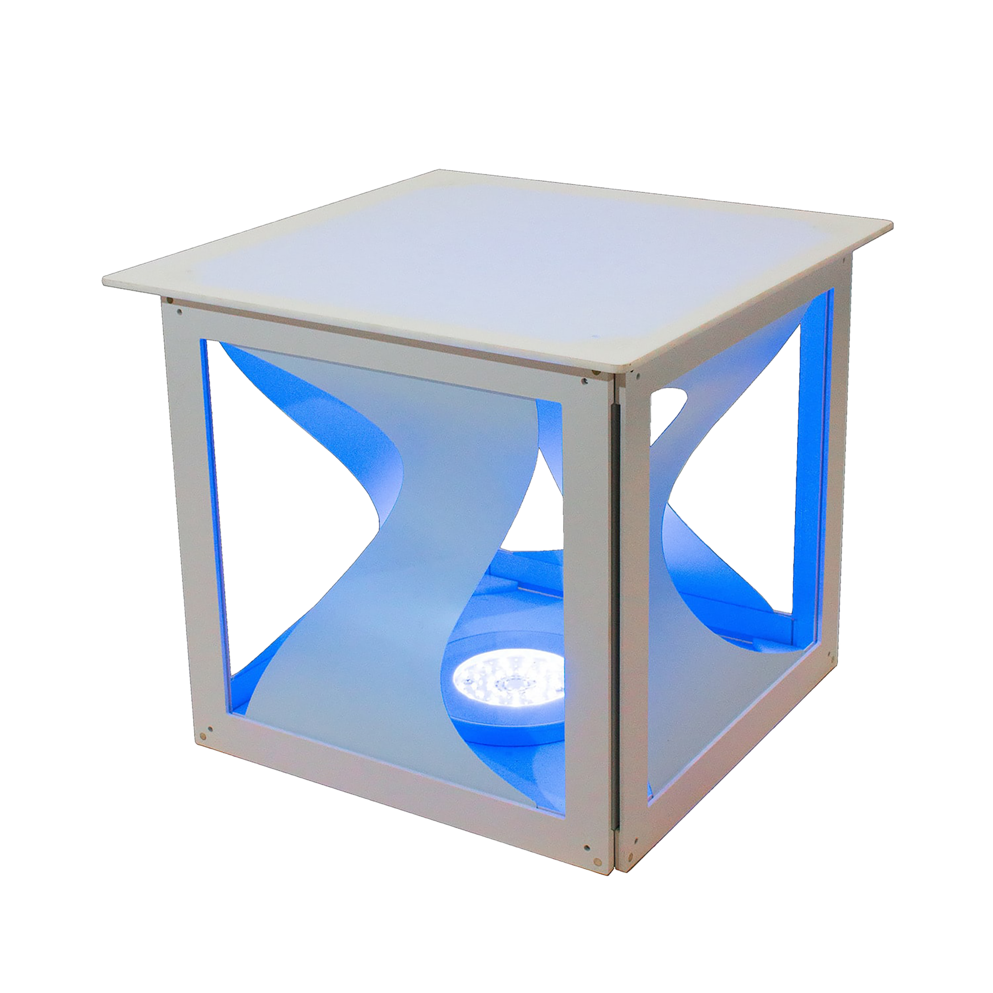 Style Tyles Wave 3D End Table