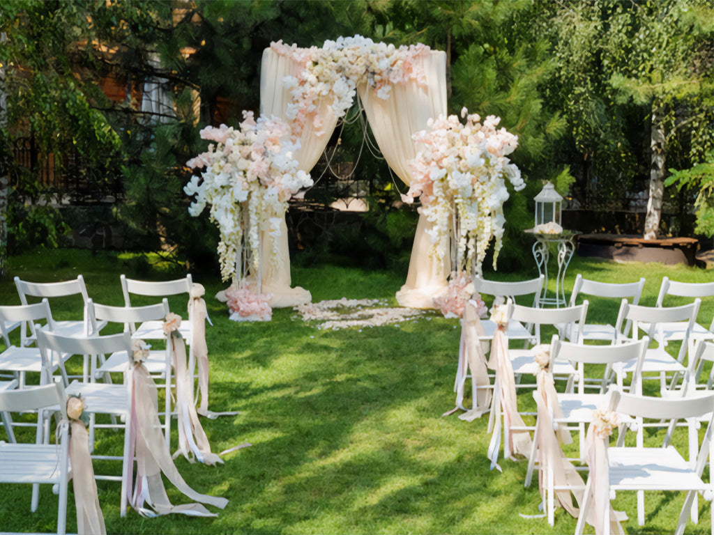 How to Decorate an Arch or Chuppah with Drape | Quest Events