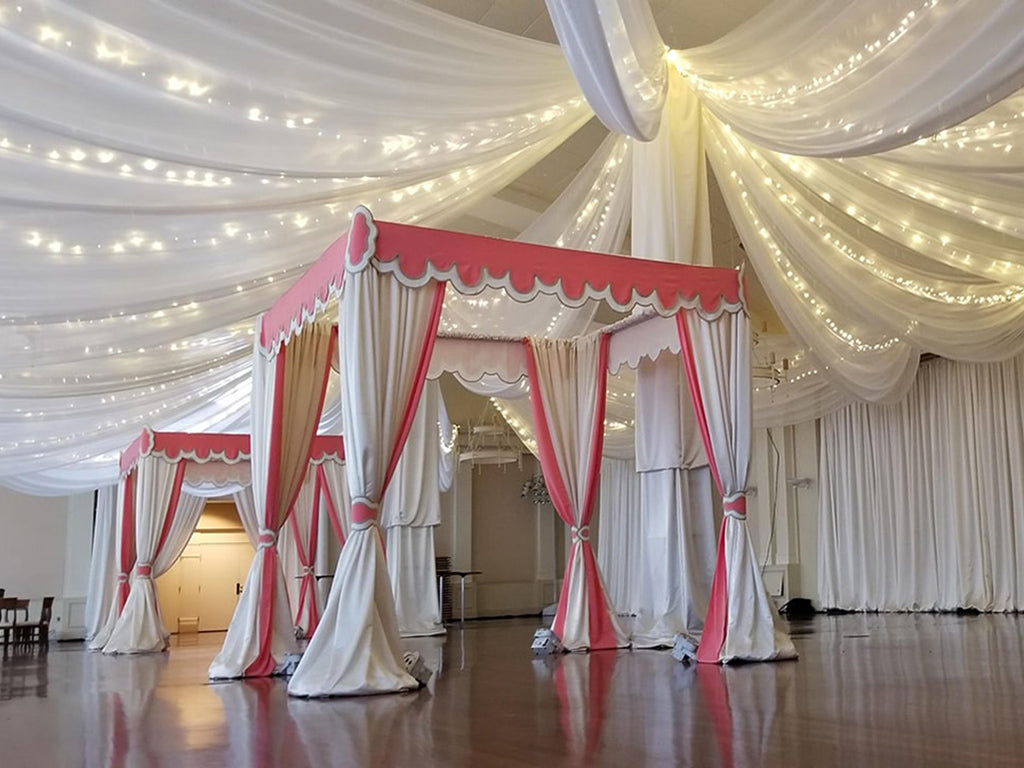 What is the Standard Length for Drape to Hang from the Floor?