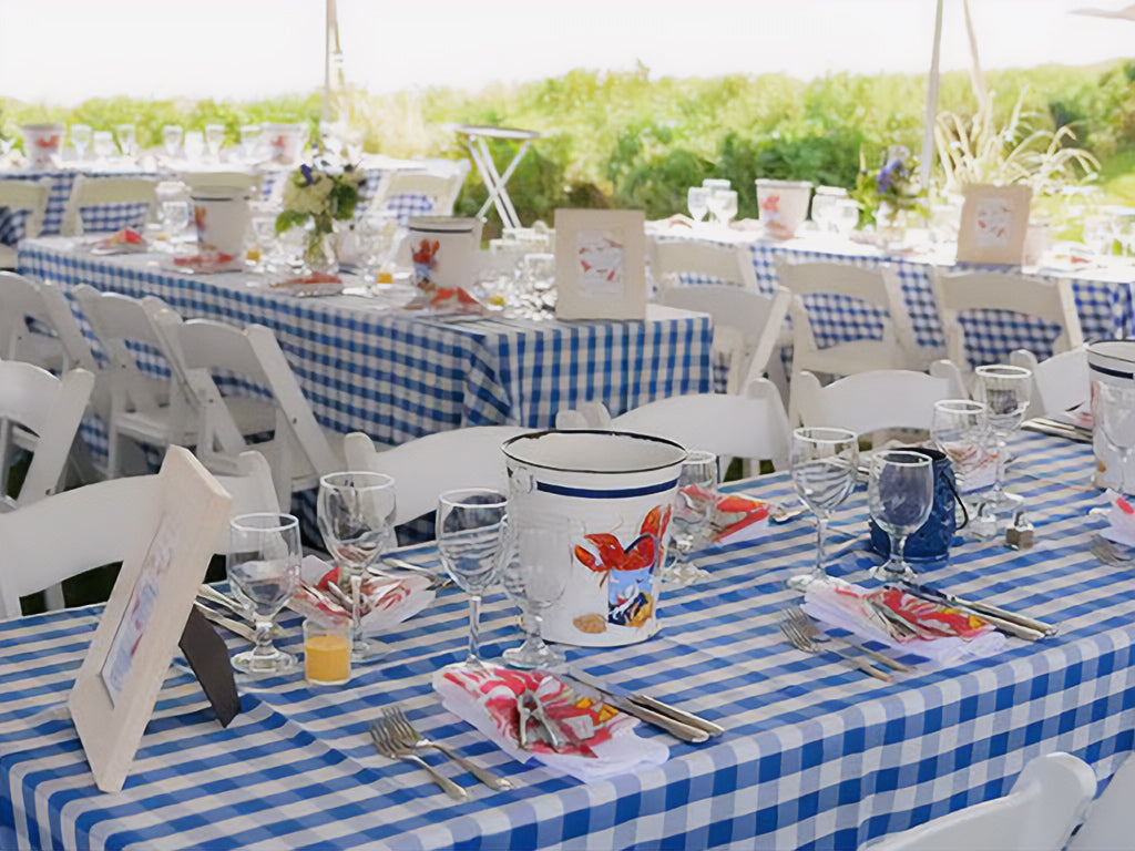 Choose Your Check: The Perfect Linens for your Summer Shindig