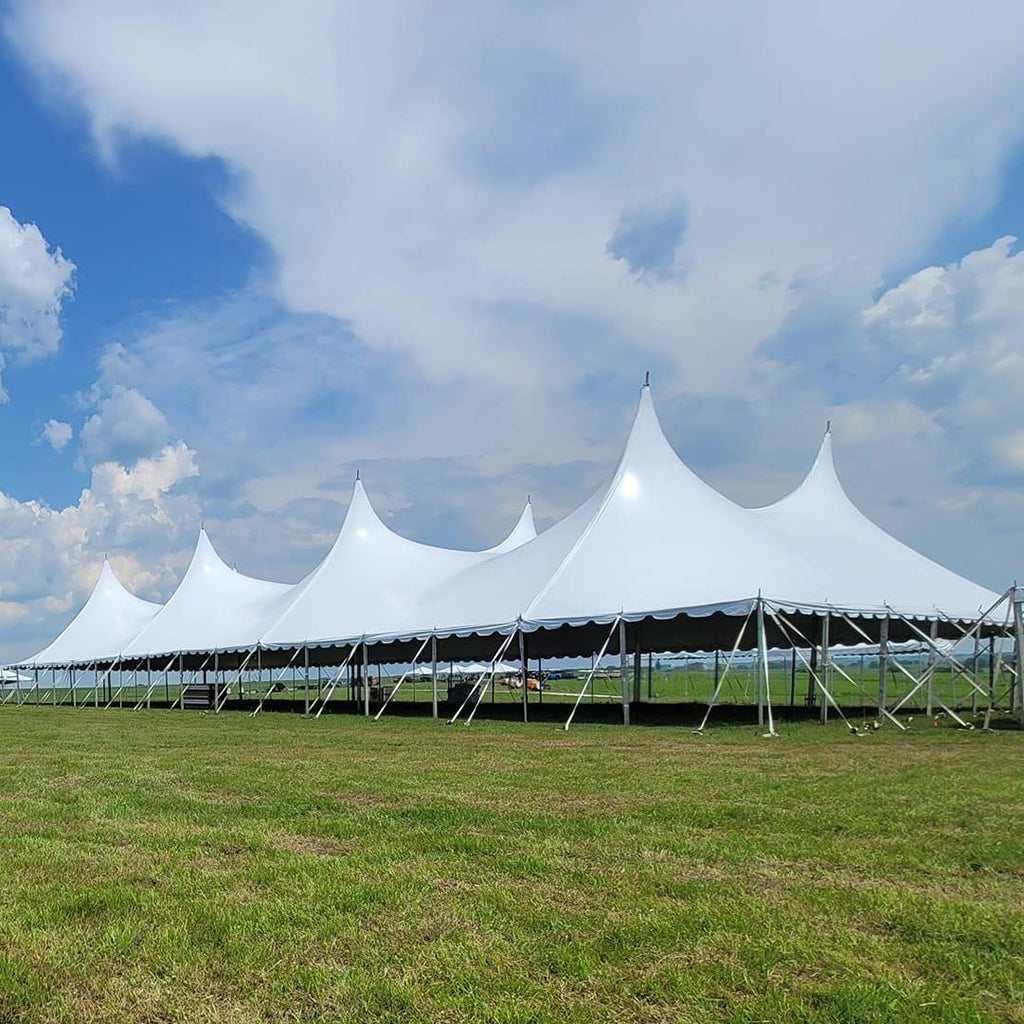 All Peak Pole Tent w/ White Top