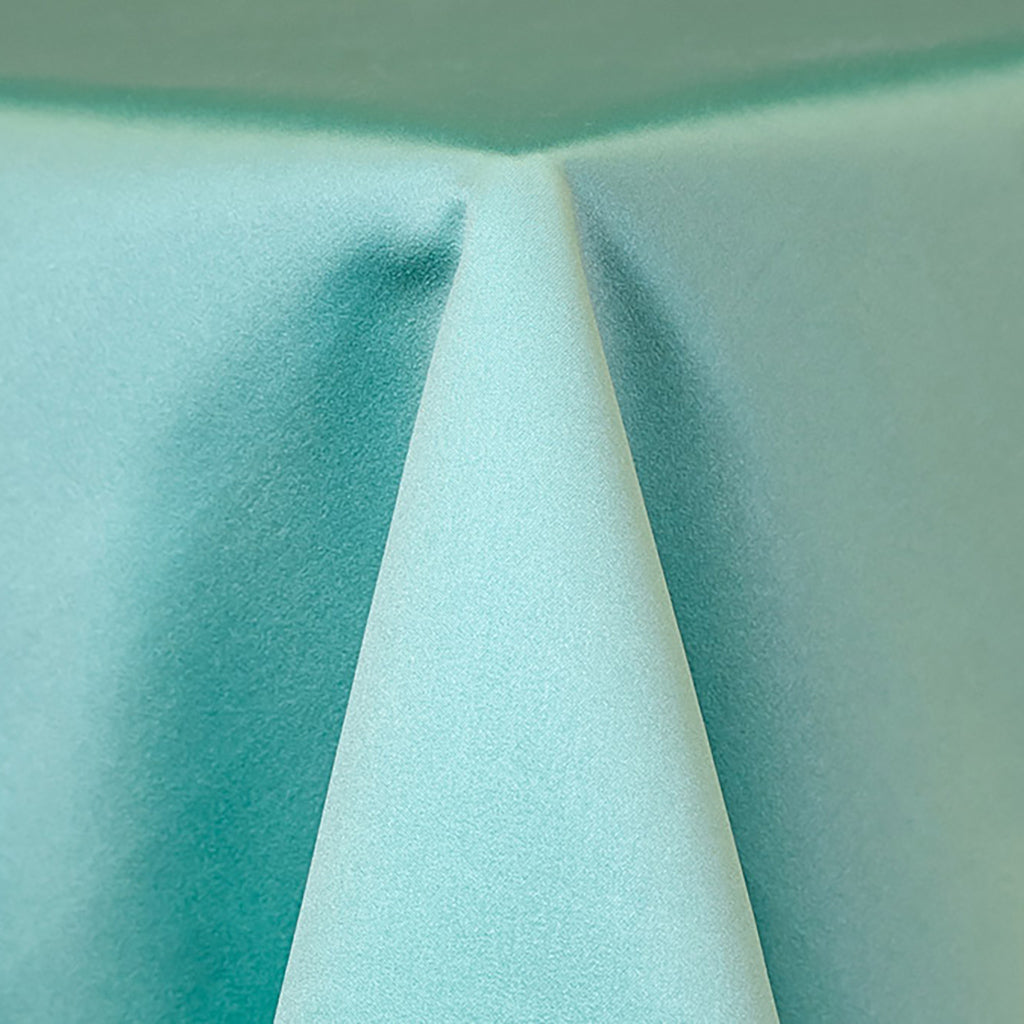 Aqua Matte Satin Linen