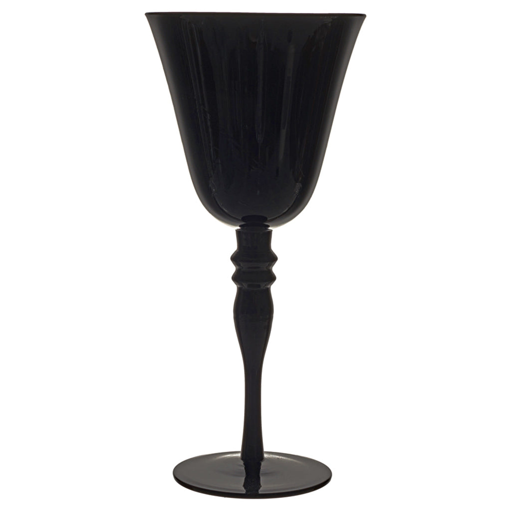 Black Onyx Water Goblet - 12 oz