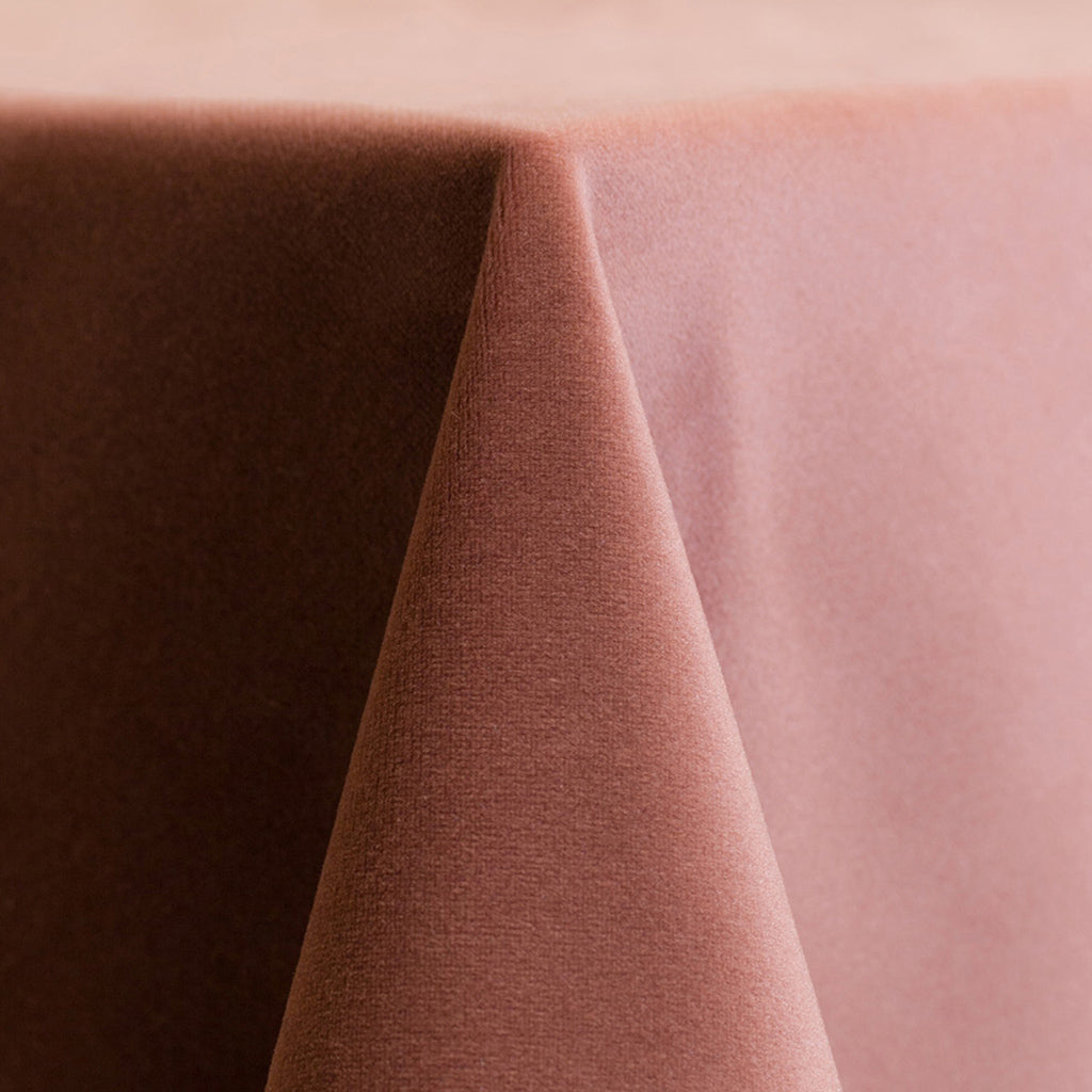 Blush Pink Velvet Linen