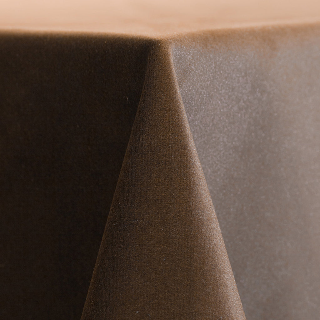 Brown Velvet Linen