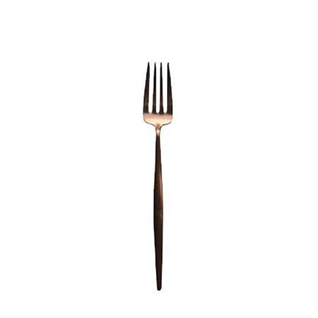 Burnished Copper Flatware