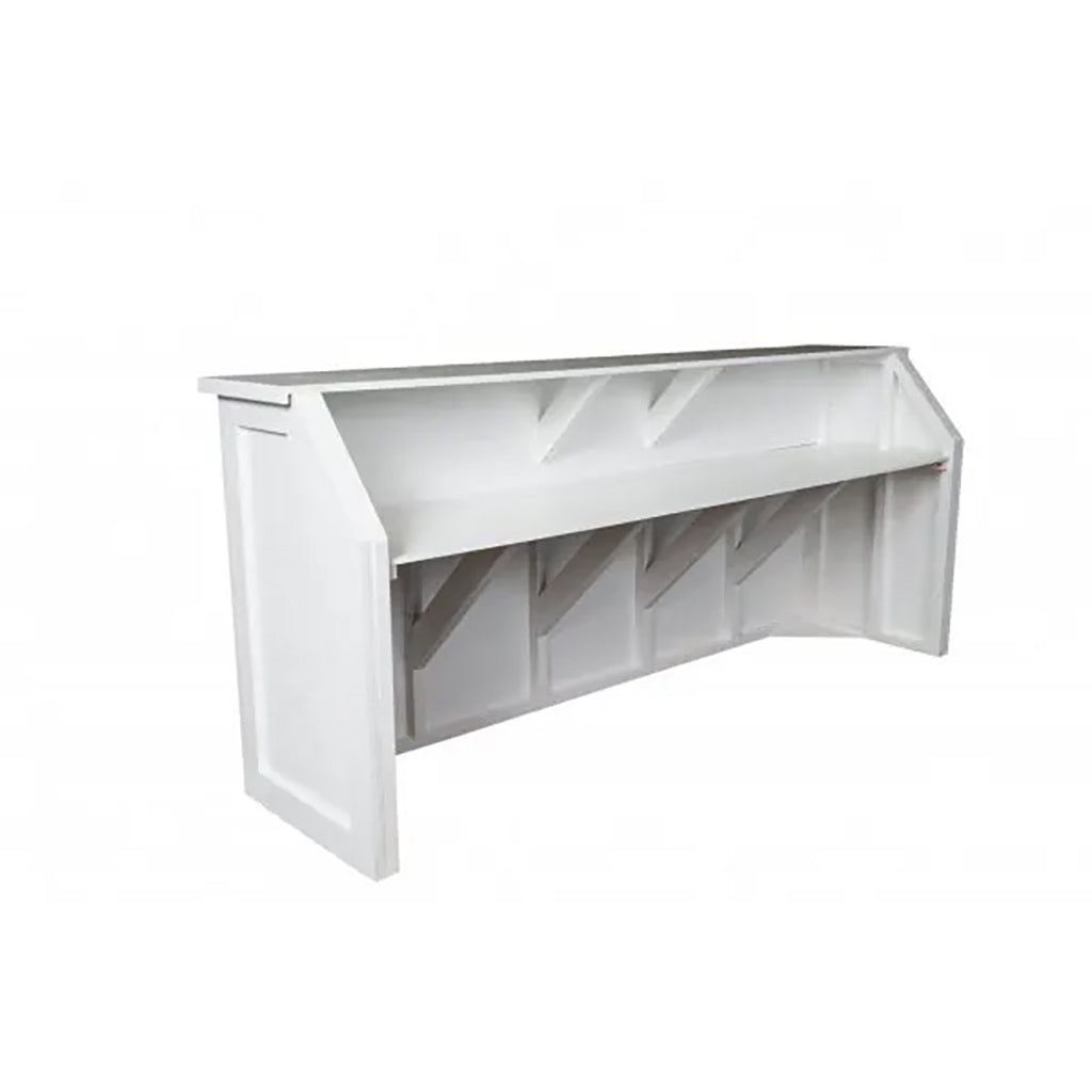 Carson 8' White Trim Bar
