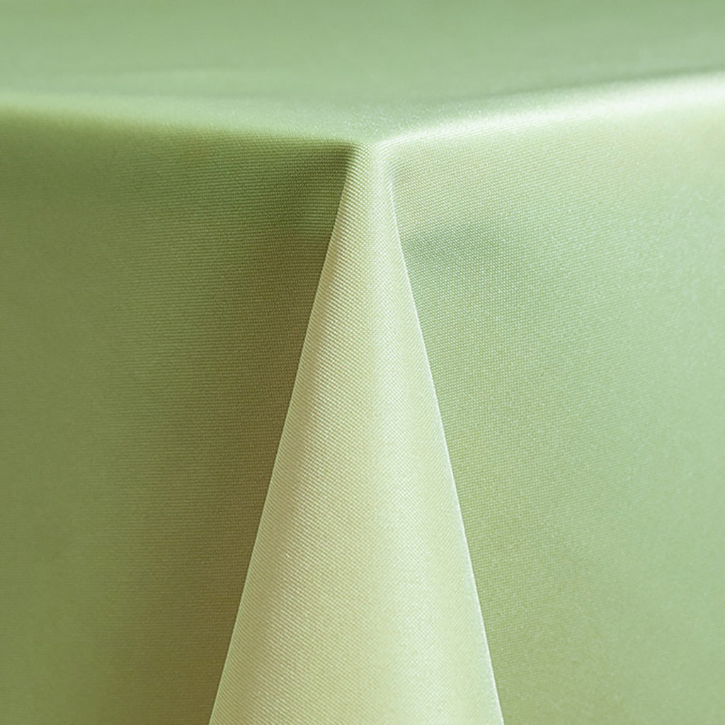 Celadon Green Solid Polyester Linen