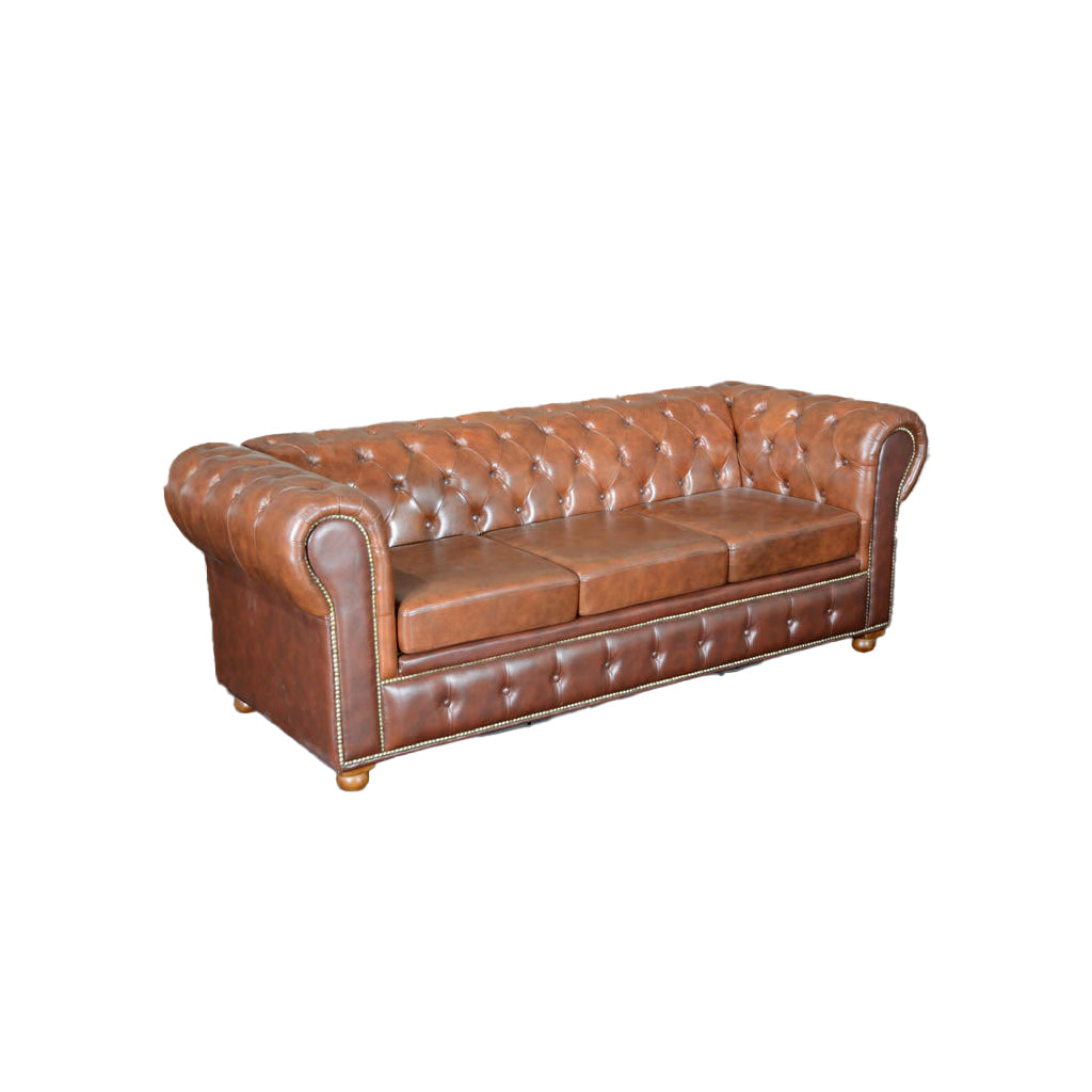 Chesterfield Rust Couch