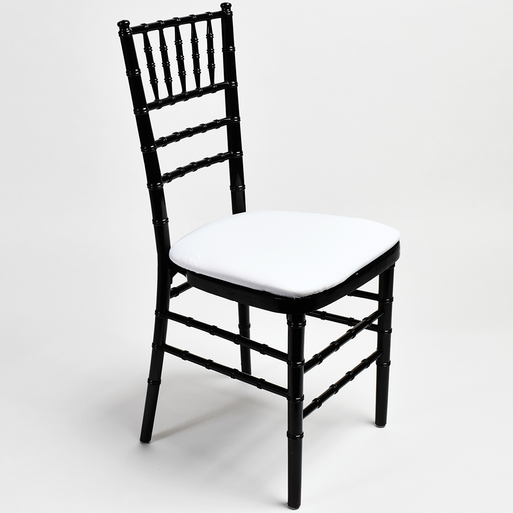 Chiavari Black Resin Chair