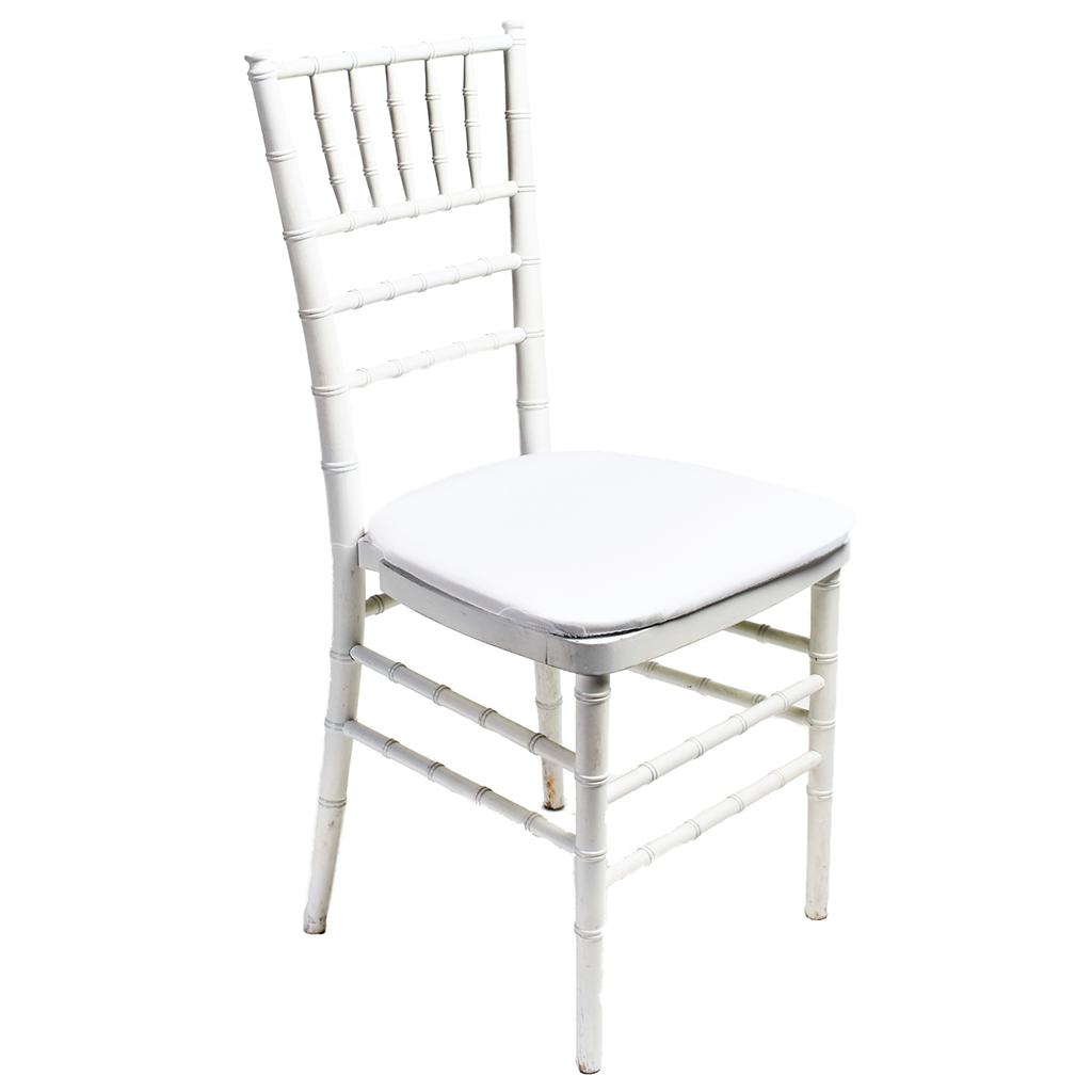 Chiavari White Wood Chair