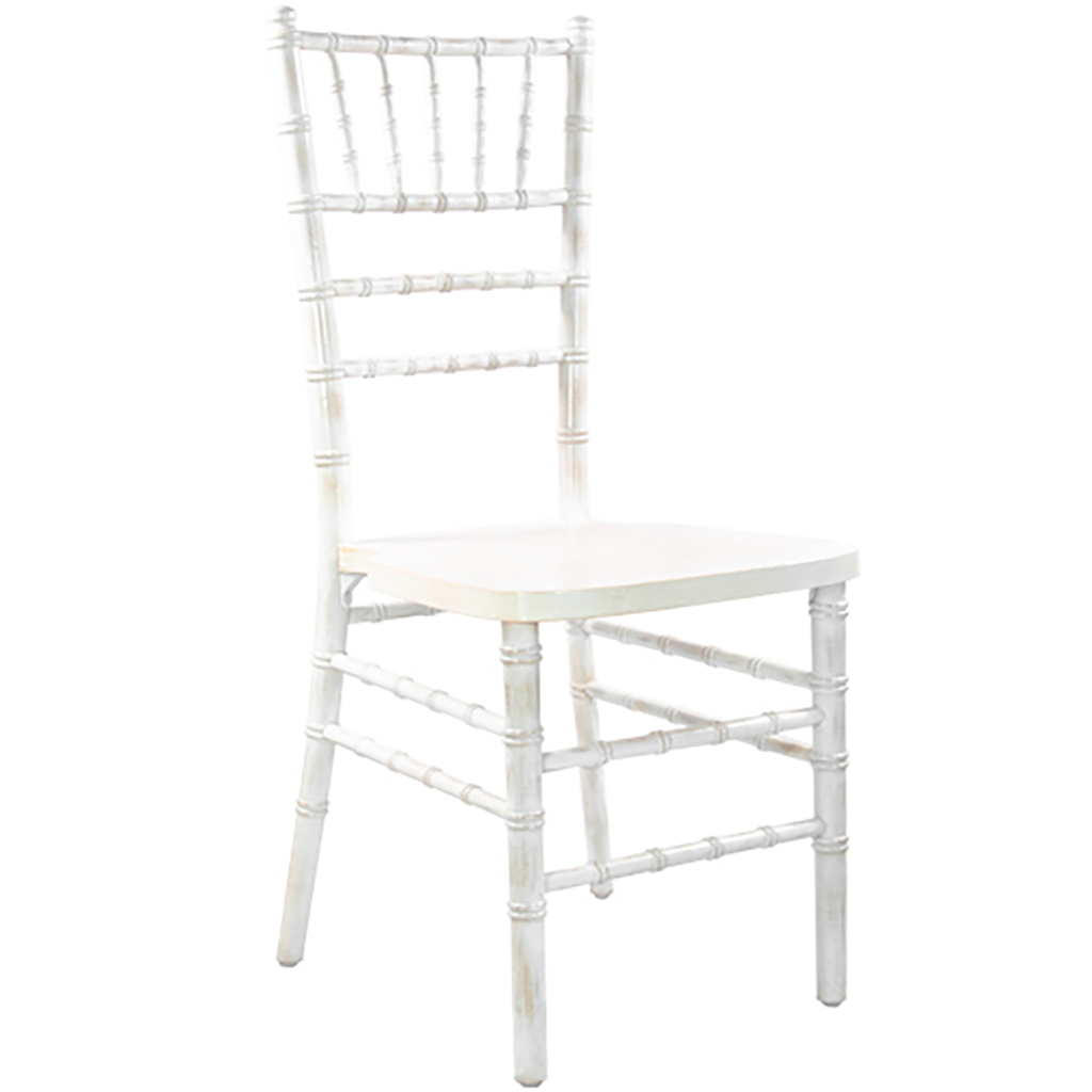 Chiavari Whitewash Wood Chair