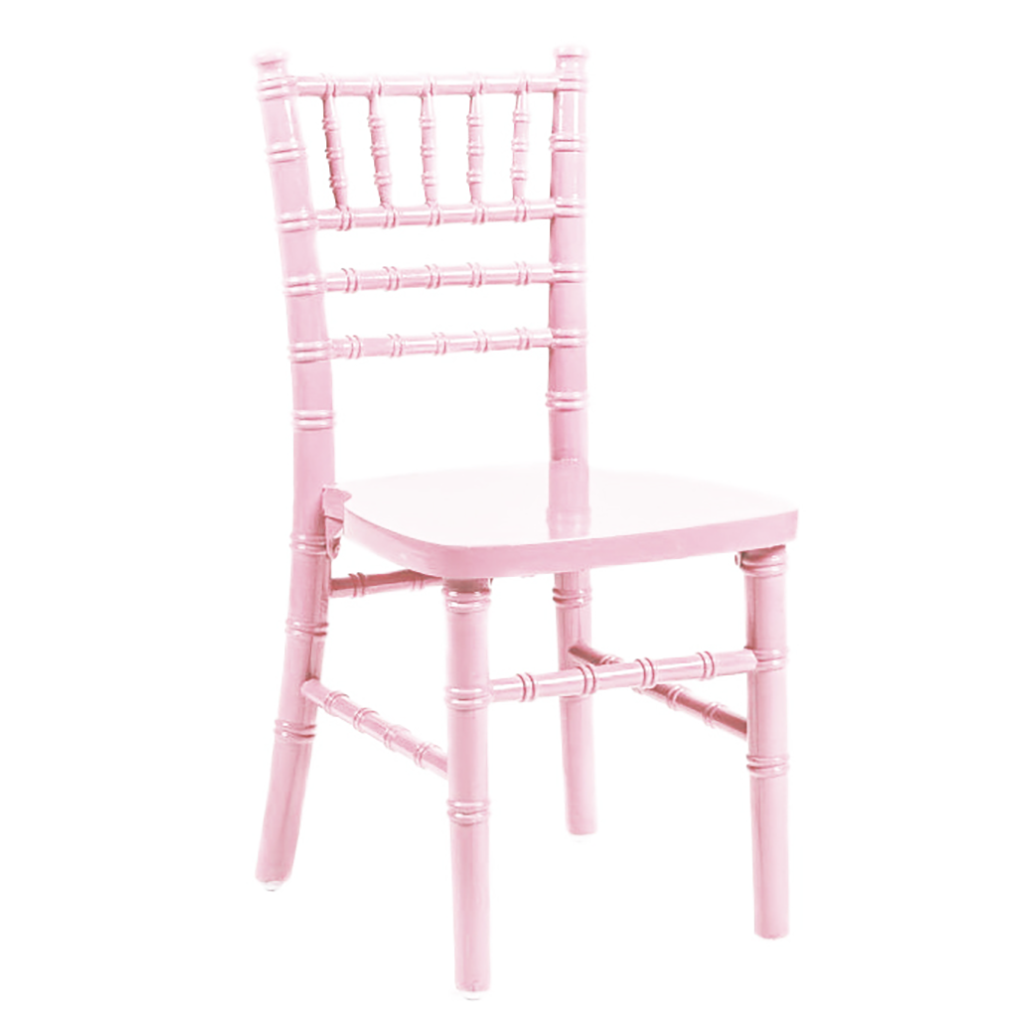 Children's Chiavari Pink Resin Chair