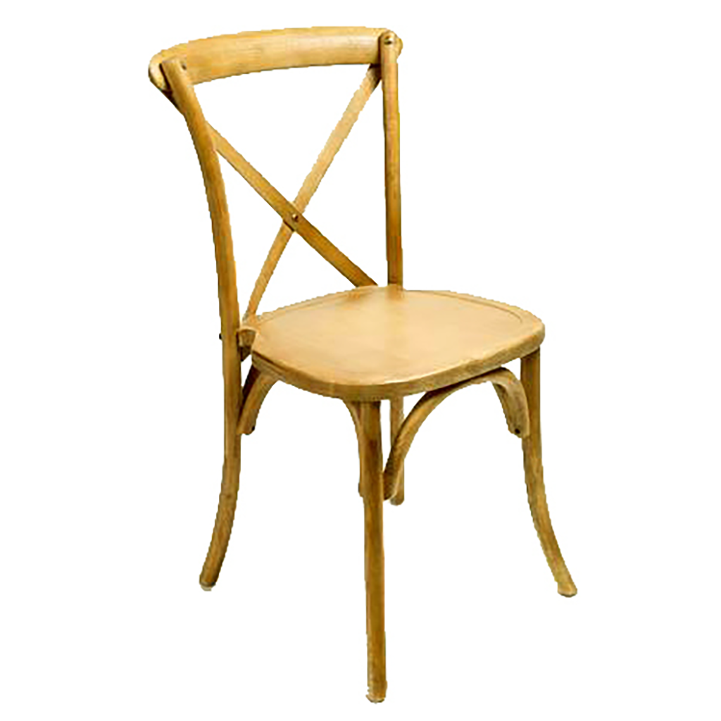 Crossback Golden Oak Wood Chair