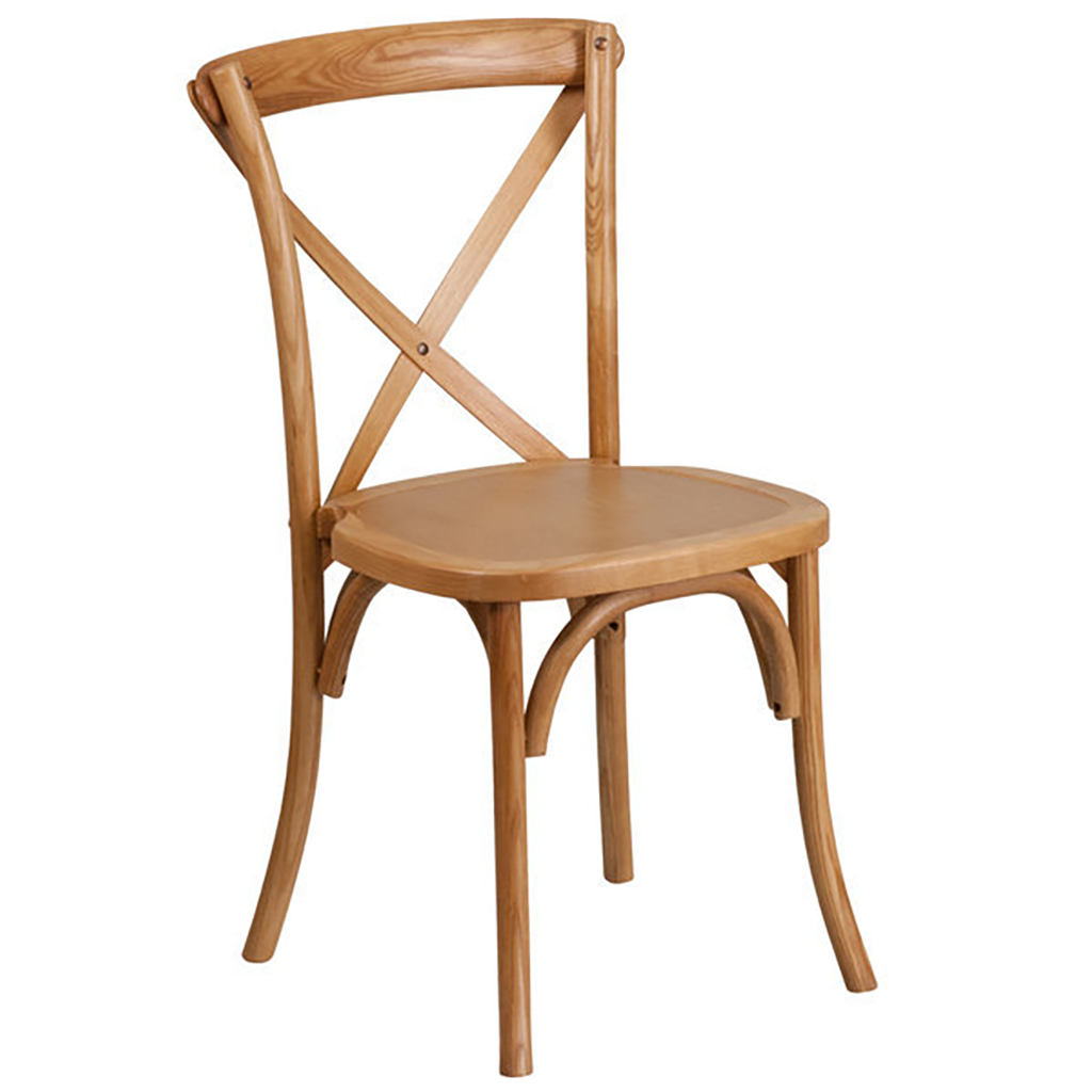 Crossback Hickory Wood Chair