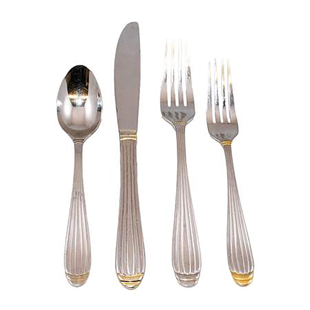 Estate Gold Trim Flatware