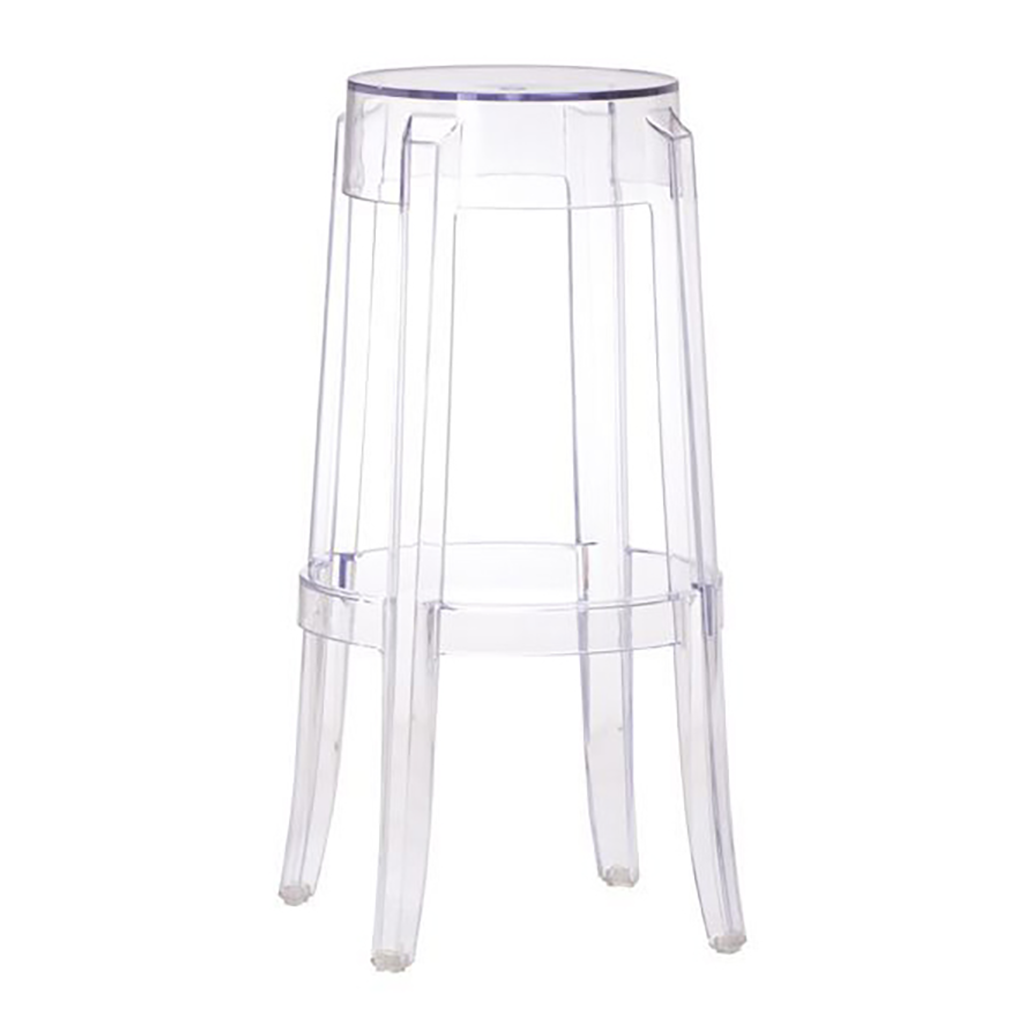 Ghost Clear Acrylic Barstool