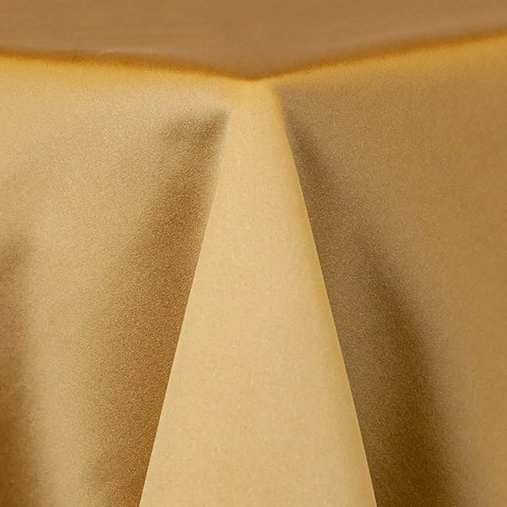 Gold Matte Satin Linen