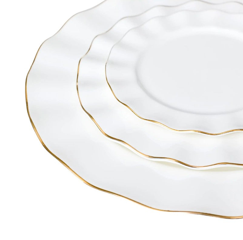 Greta Gold Rim China Collection