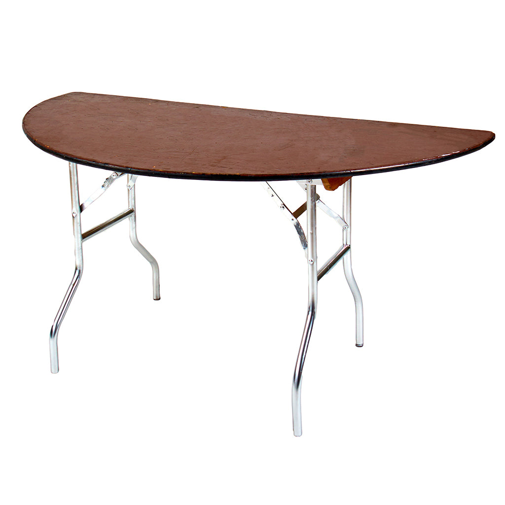 Half Round Folding Table - 60"