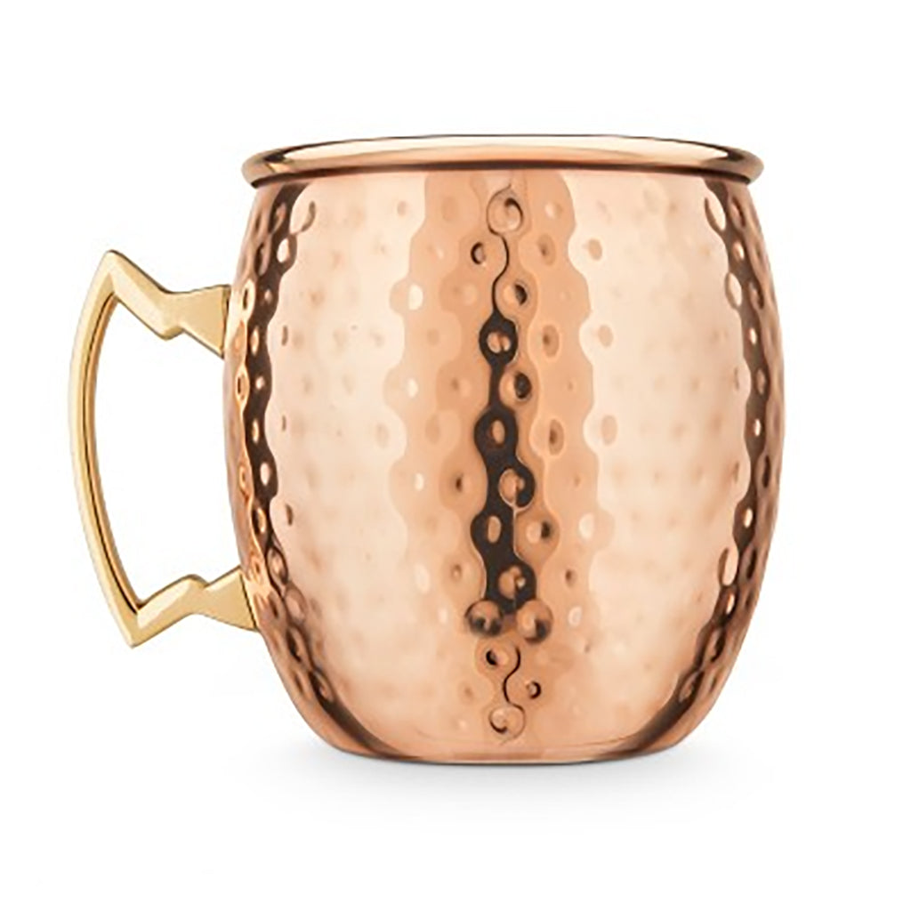 Hammered Copper Mug - 10 oz