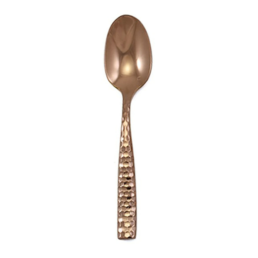 Hammered Rose Gold Flatware