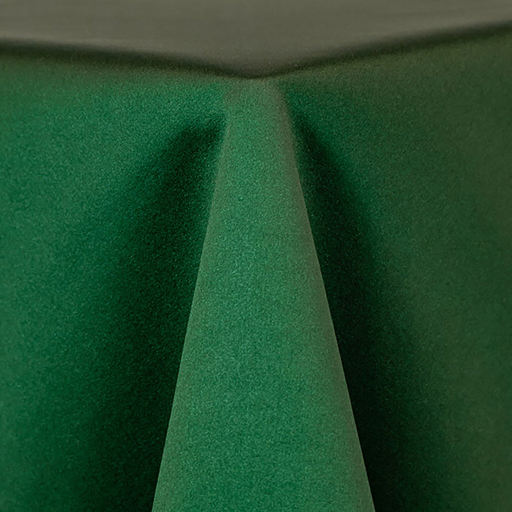 Hunter Green Matte Satin Linen