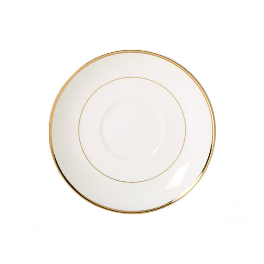 Ivory w/ Double Gold Band China