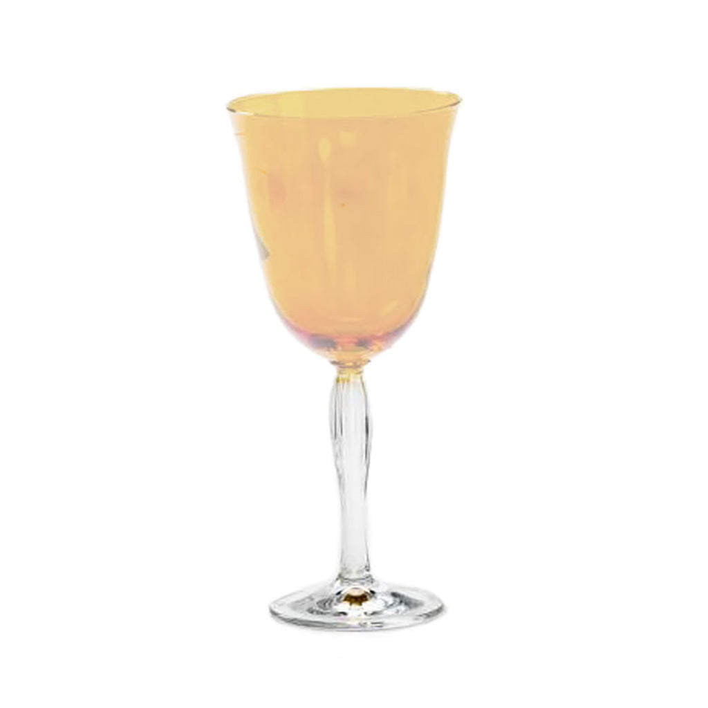 Lido Light Amber Water Goblet - 12 oz