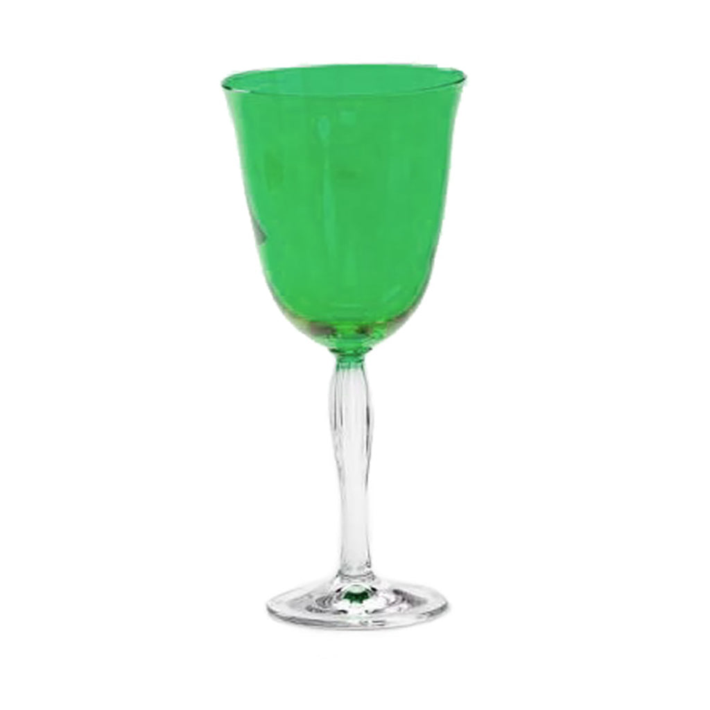 Lido Light Green Water Goblet - 12 oz