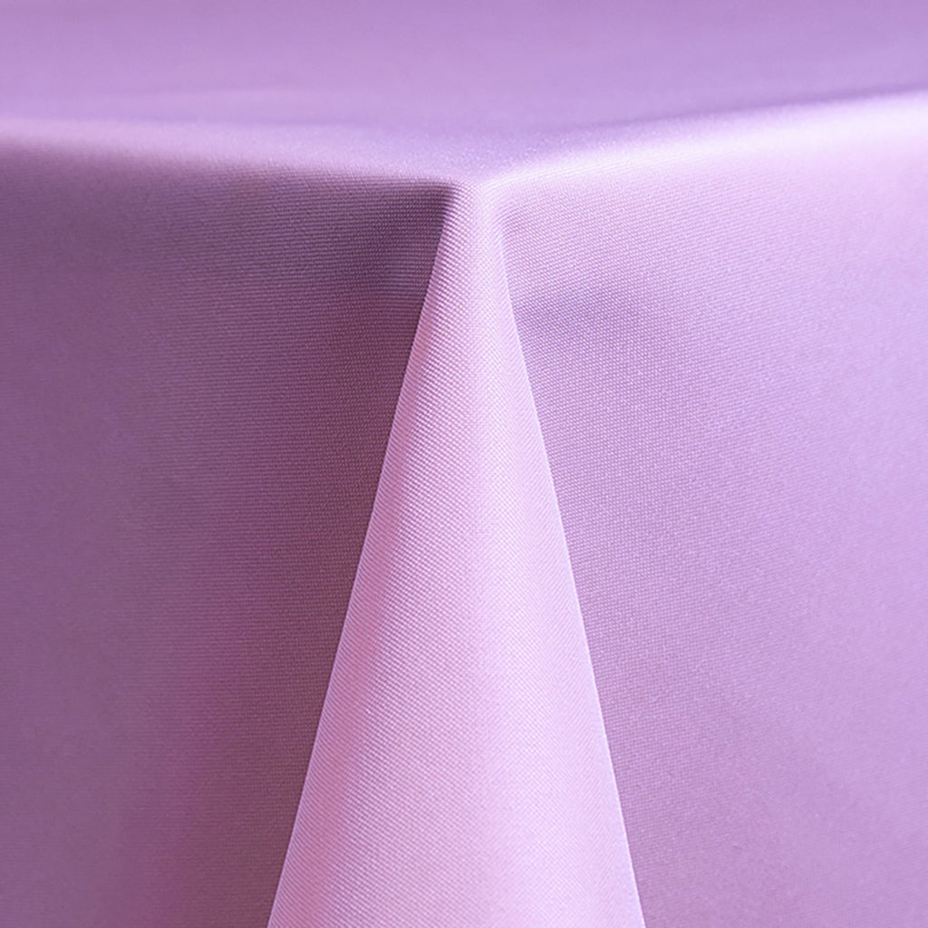 Lilac Solid Polyester Linen