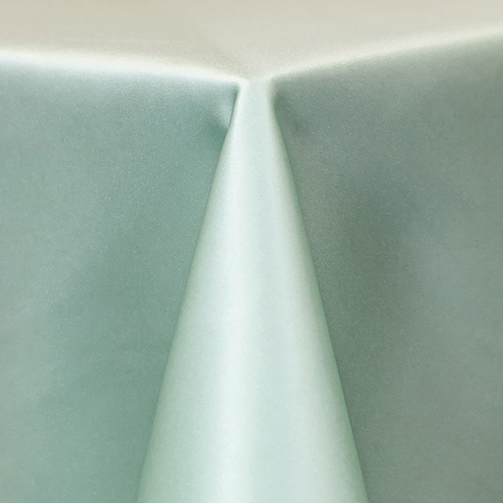 Mint Green Matte Satin Linen