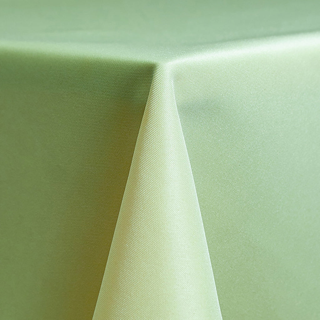 Mint Green Solid Polyester Linen