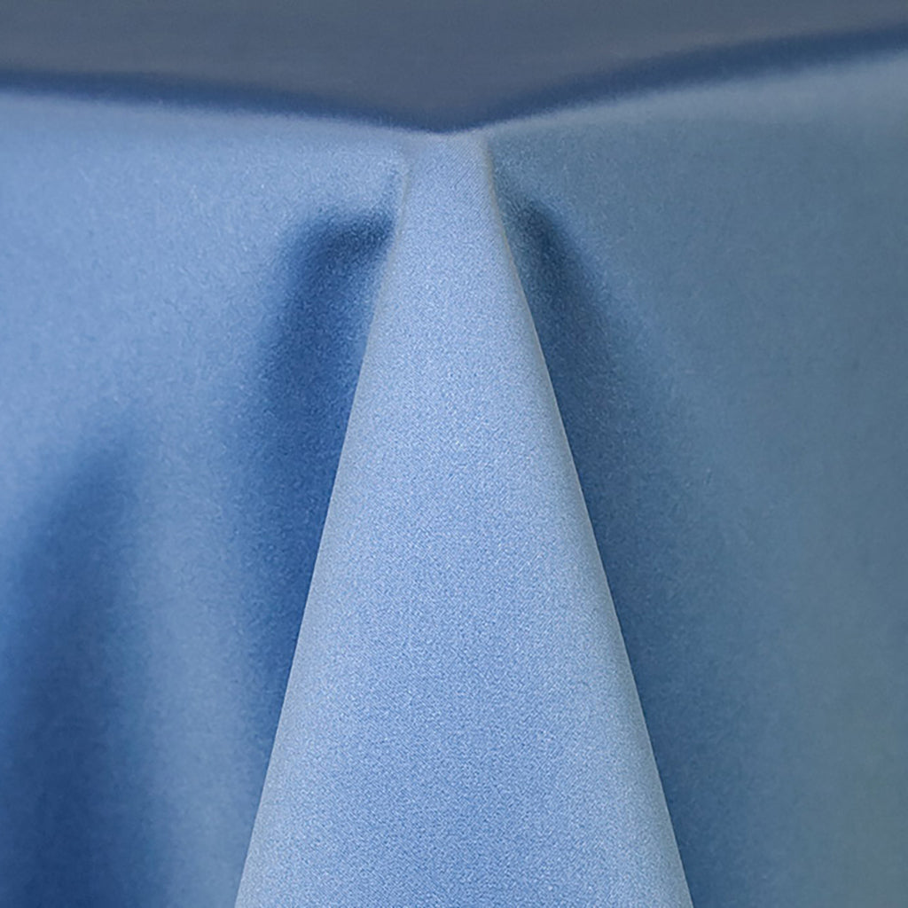 Periwinkle Blue Matte Satin Linen