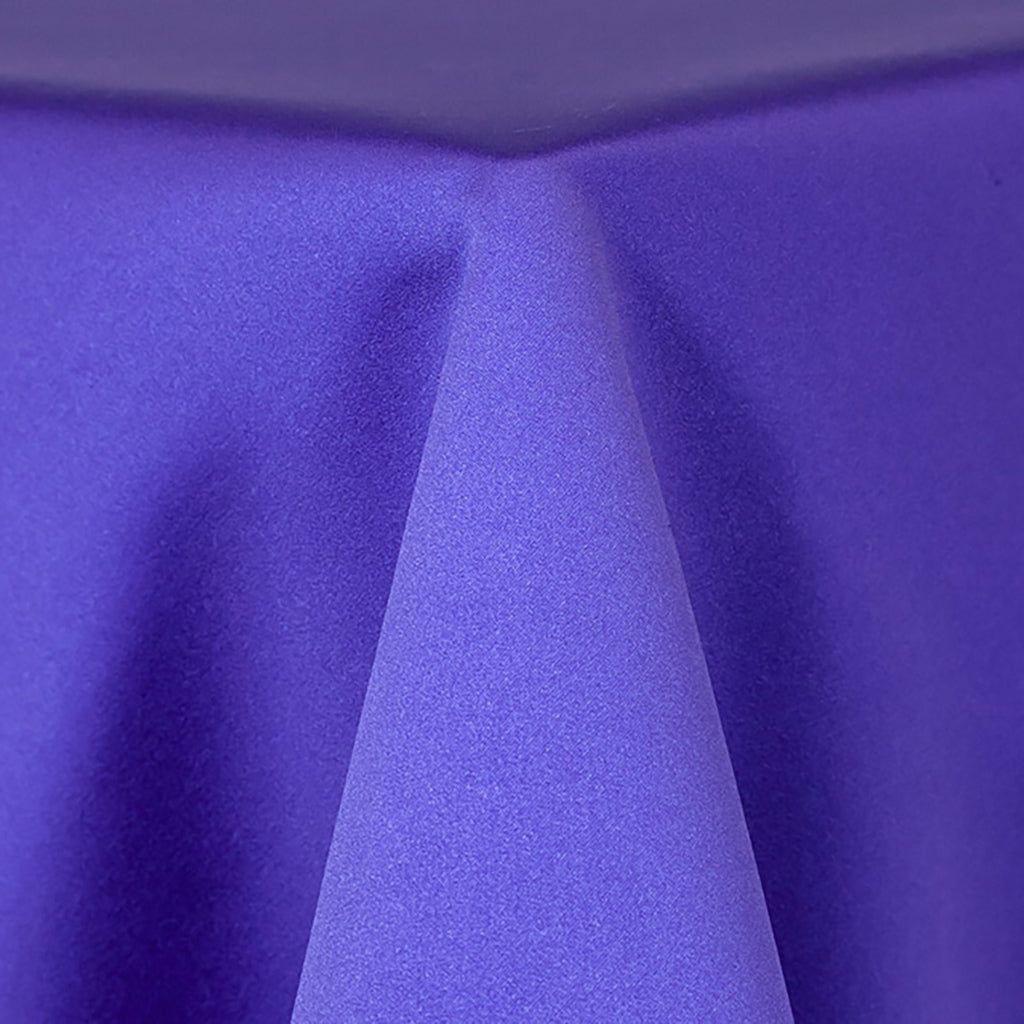 Purple Matte Satin Linen