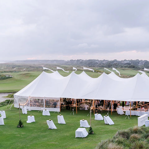 tent kleed Sailcloth Pole Tent | Event Rental