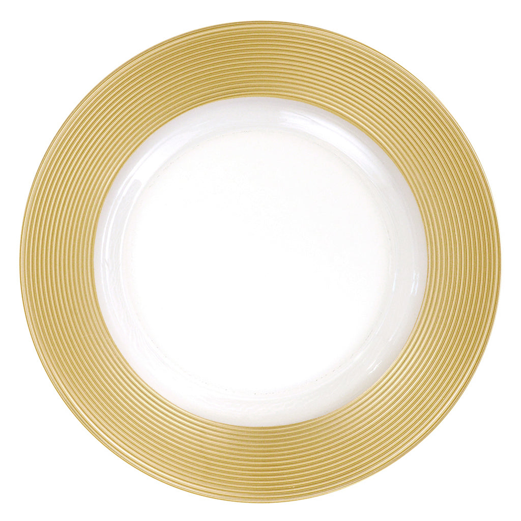 Saturn Gold Glass Charger