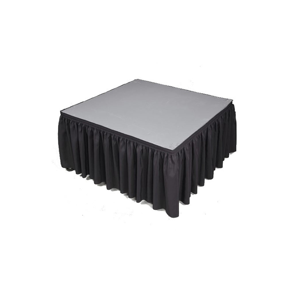 Stage Skirt - Black Pleated