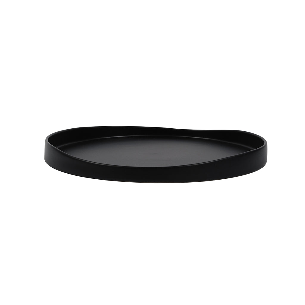 Tray - Lucca Round 12.75" Black