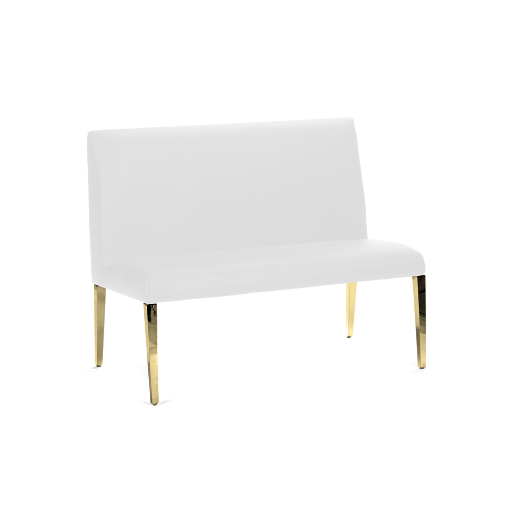 Waldorf Uber White Banquette