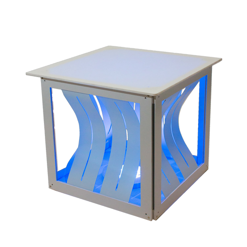 Style Tyles Double Division 3D End Table