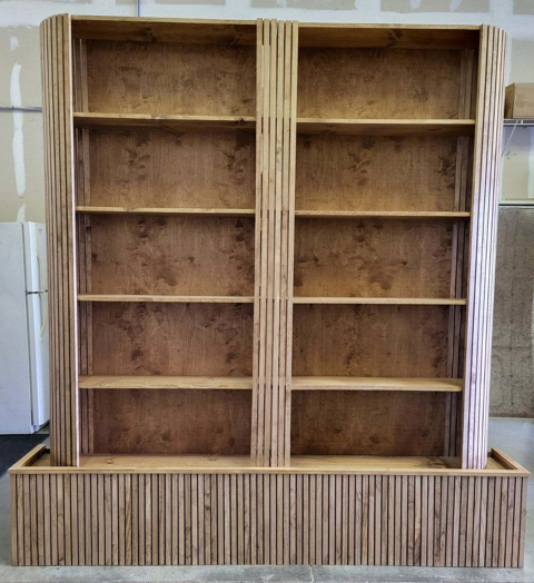 Fiona Enclosed Arch Barback Shelf