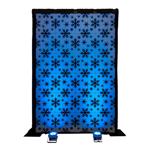Snowflake Suspended Wall